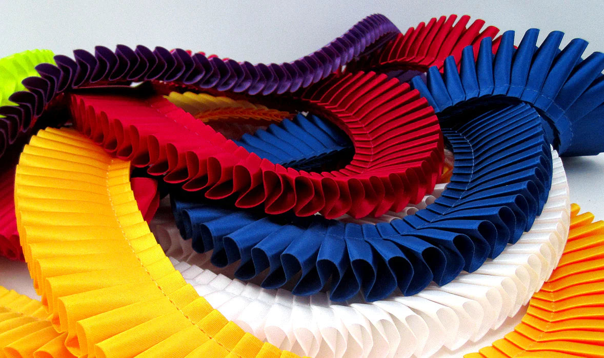 Pleated Solid & Neon – AwardRibbon by Hubschercorp
