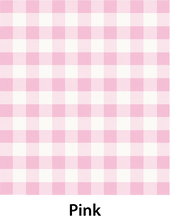 Load image into Gallery viewer, 1 5/8" Acetate Satin Badge Ribbon Printed Gingham
